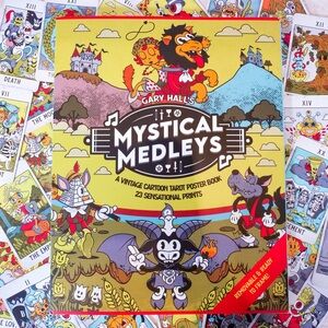 Mystical Medleys Rubber Hose VTG Style Cartoon Tarot Poster Book